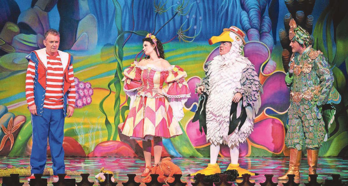 Christmas panto is theatre with the volume turned up!
