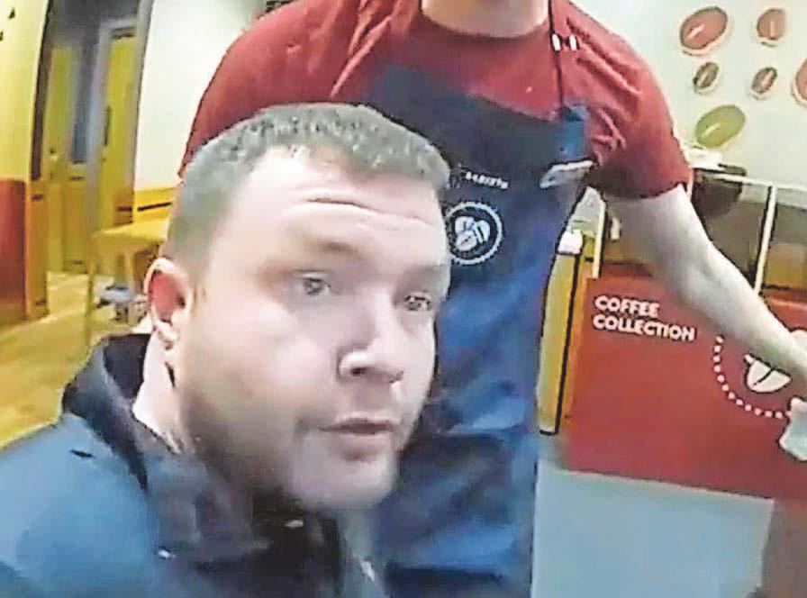 LUKE DANN'S ARREST WAS CAPTURED ON CAMERA
