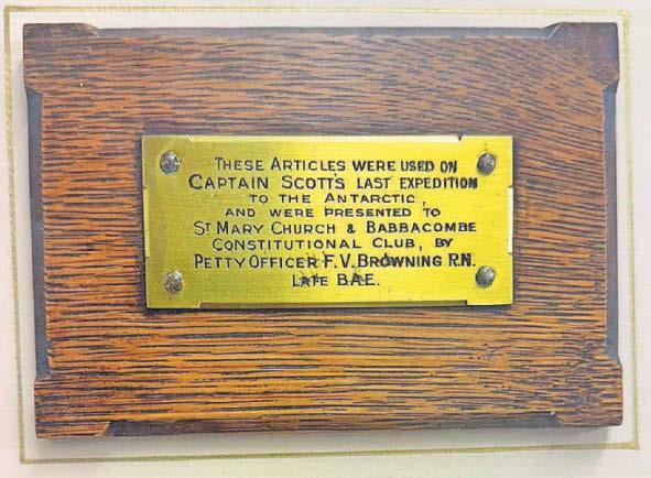 Antarctic expedition artefacts up for sale