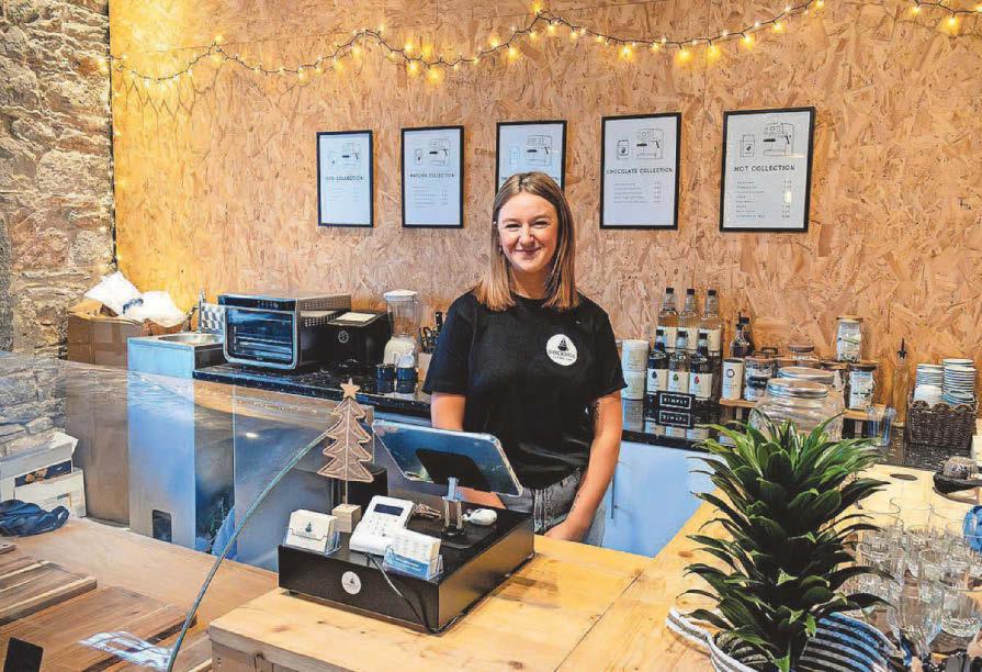 New coffee bar at Yard arcade