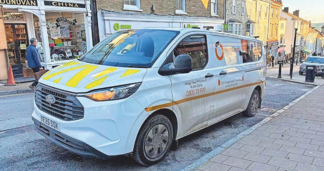 Engineers reconnecting gas supply