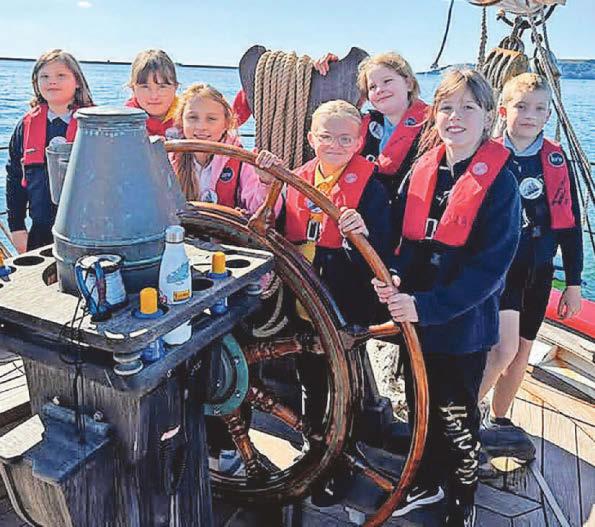 Primary school pupils set sail for adventure