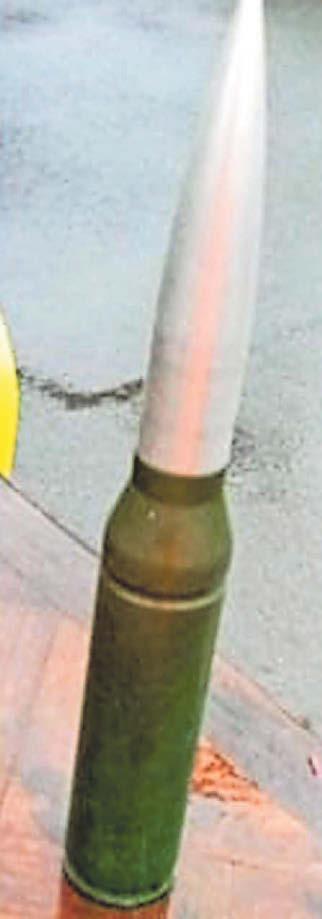 Centre evacuated after tank shell dropped off