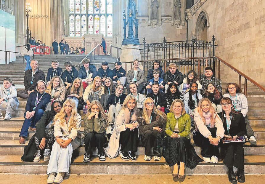 Students get inside view on Parliament
