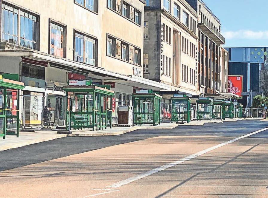Royal Parade now open for buses again after works