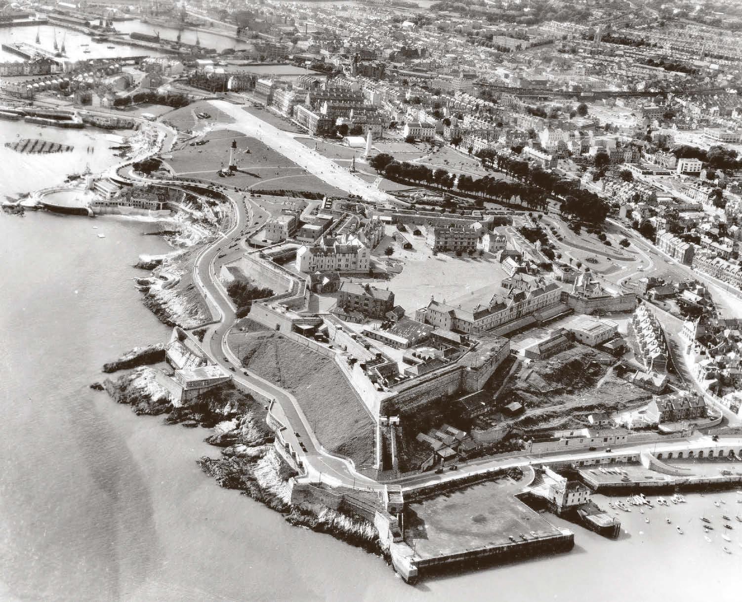 CHRIS ROBINSON compares pictures of the past to the Plymouth of today