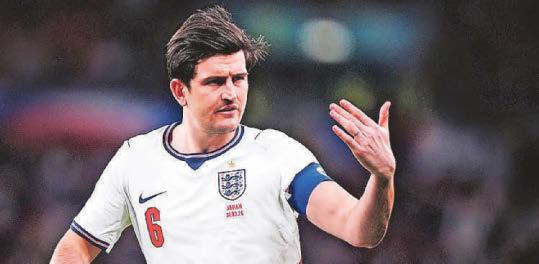 Maguire using AI to help England... at table tennis