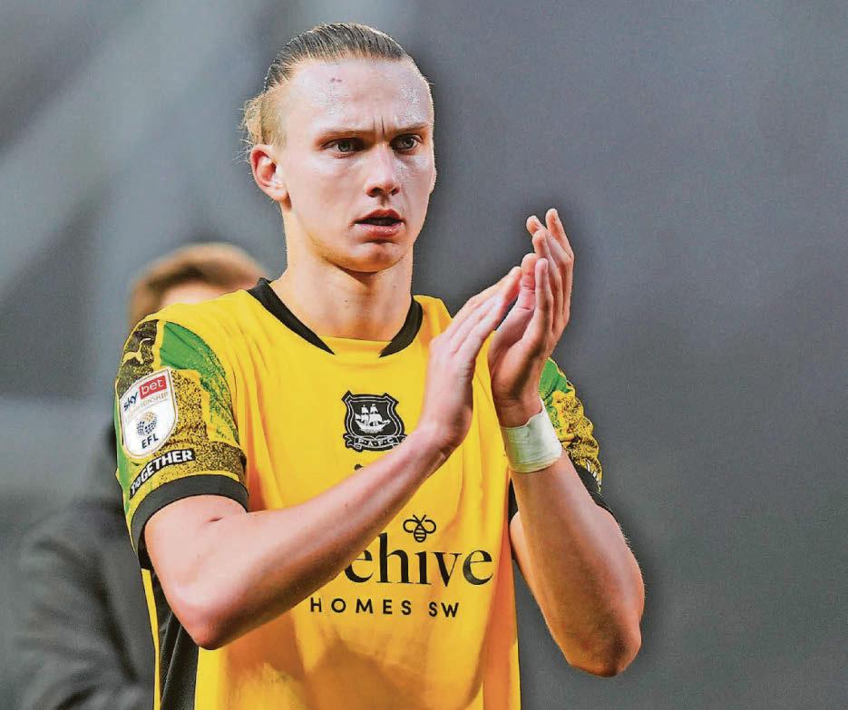 Talovierov ruled out of Argyle's fight for survival