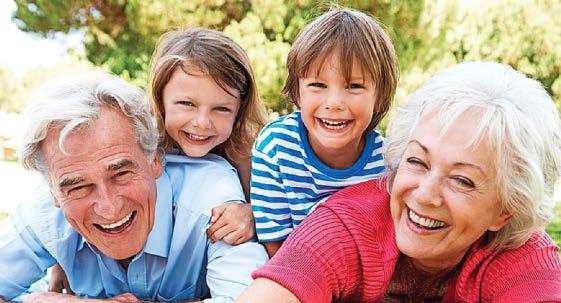 Grass is always greener at the grandparents'...