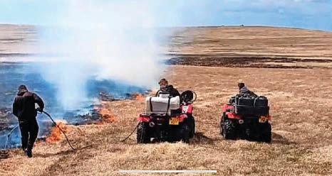 Commoners' role in tackling wildfires