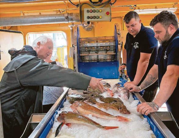 Hopes for fishing revival after visit