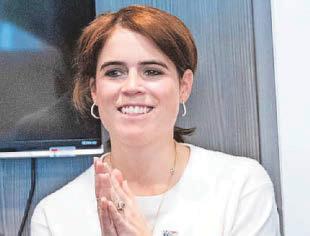 Princess Eugenie talks of childhood scoliosis surgery