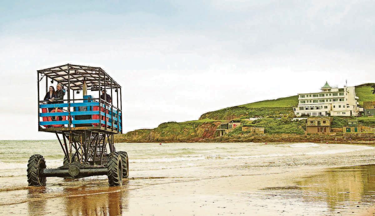 Major refurbishment for island hotel's tractor