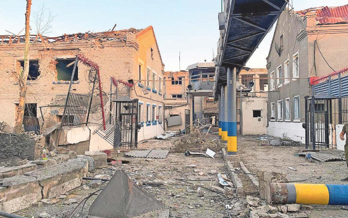 Russian strike on Ukrainian prison kills inmates