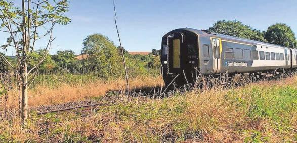 West train services axed due to dry embankments