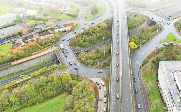 Interchange plan avoids controversial bus gates