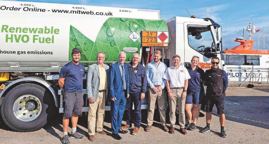 Harbour explores transition to HVO fuel for fleet of boats