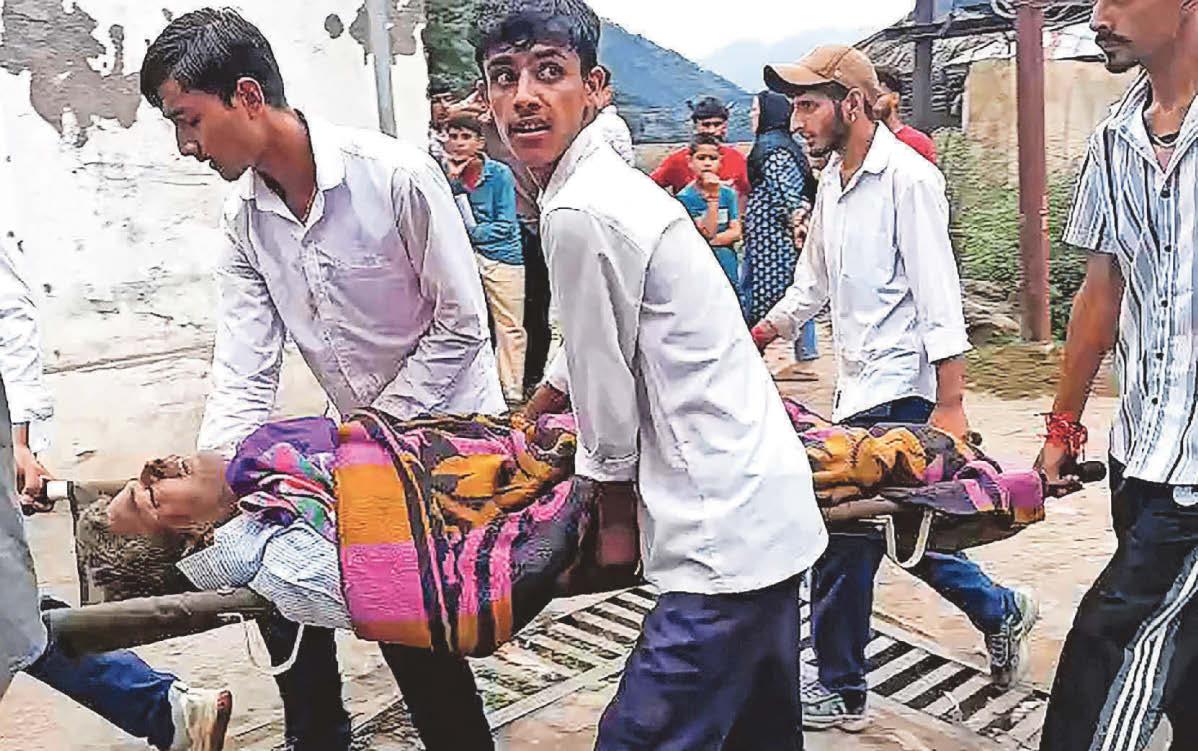 At least 44 dead as Kashmir village is swamped