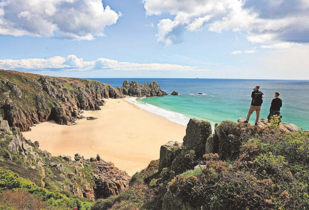 Access to scenic cove is barred over safety fears