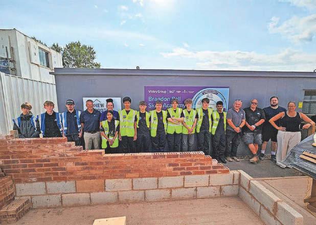 Pupils gain construction experience