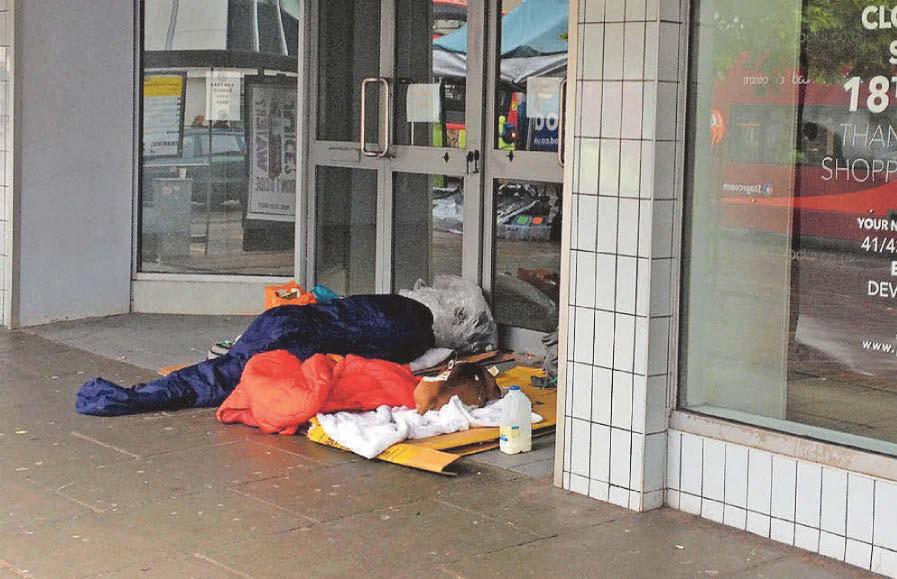 City's homeless numbers at highest in years
