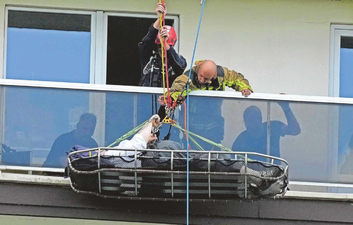 At least six die in blaze at Belgian apartments