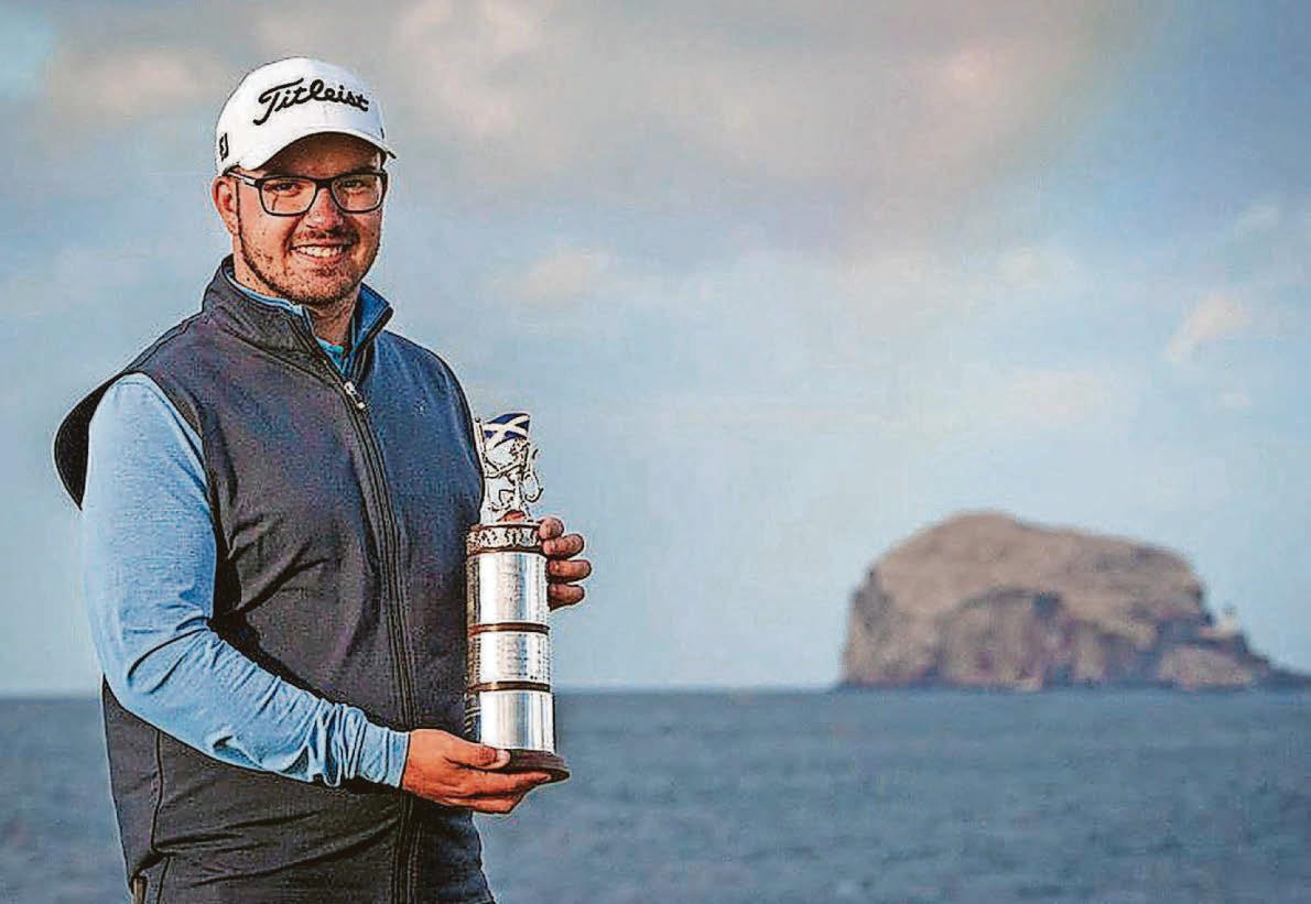 Tiverton's Baker storms to Open success in Scotland