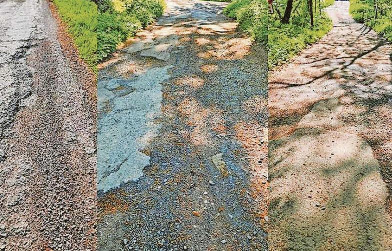 Campaign to get action to fix road that is 'one big pothole'