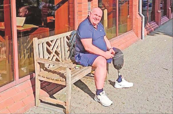 Mark shares story of his traumatic accident in hope it will help others