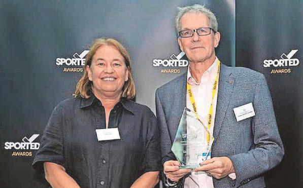 Local hero is celebrated at national awards recognising grassroots sport