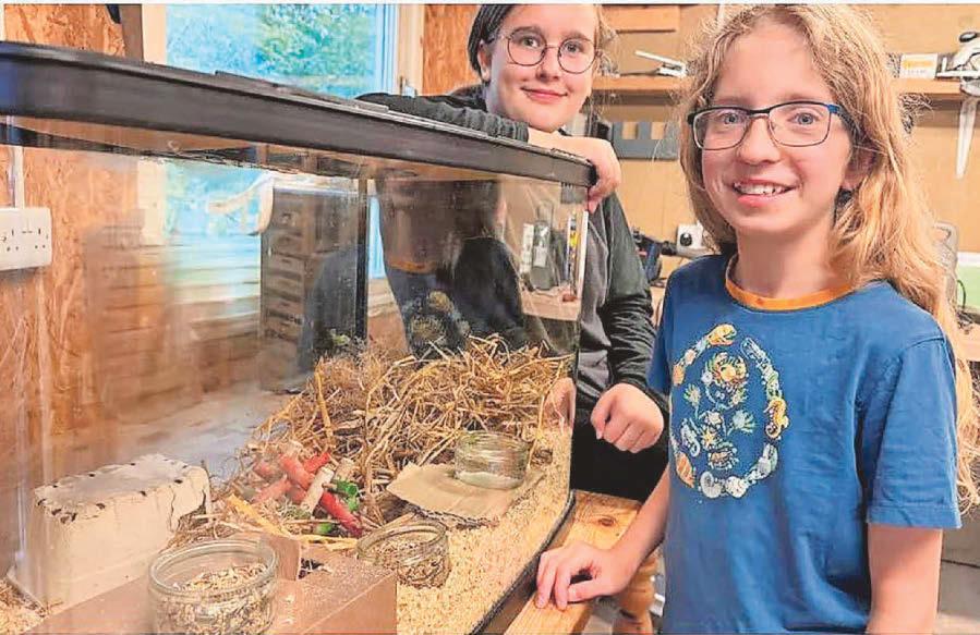 Eva and Emily are helping nature to recover one tiny step at a time