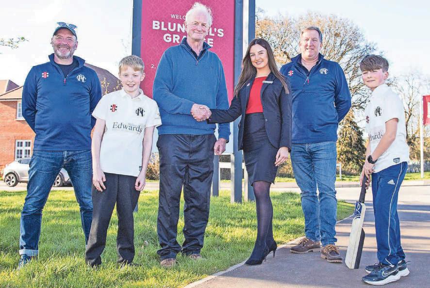 Donation helped club replace kit