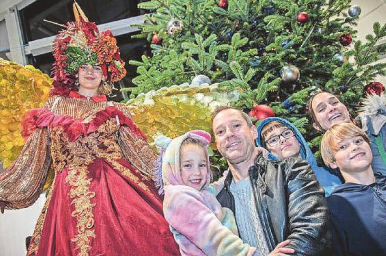 Festive cheer as garden centre rises from the ashes