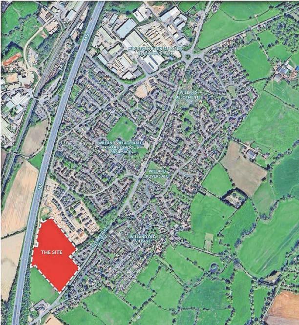 Outline plans for 130 homes next to M5 approved despite objections ...
