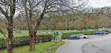 Club covers standing space