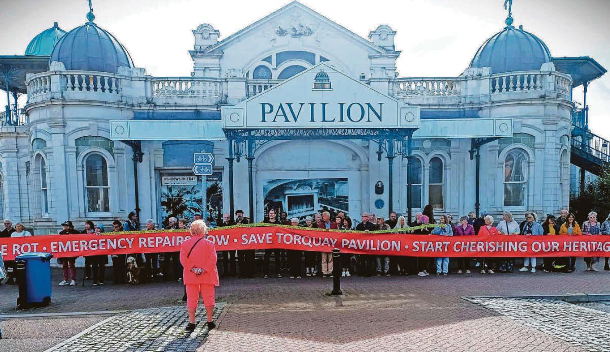 Campaigners rejoice as top 10 ‘at risk’ status propels bay Pavilion into national spotlight