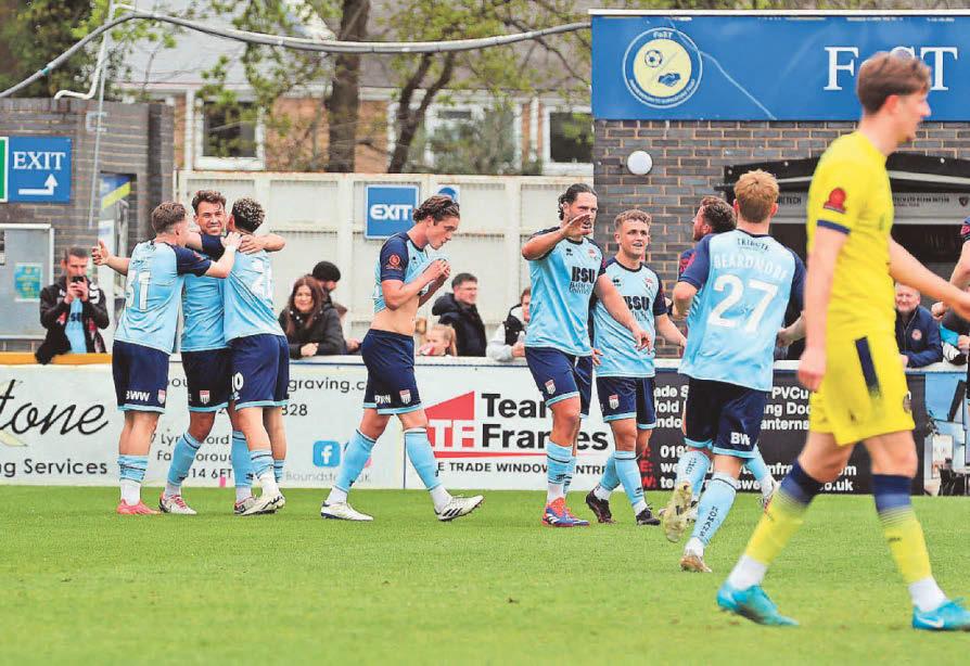 Duo open their accounts to score Good Friday win