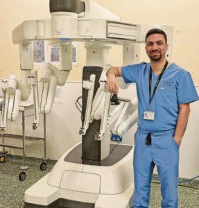 Prostate patient home just hours after robot surgery