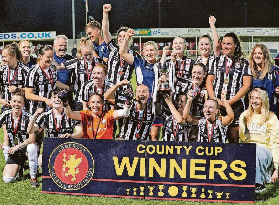 Ladies claim first piece of silverware for the club