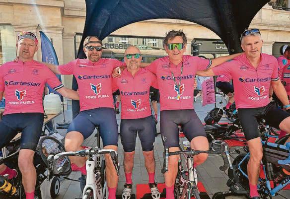 Riders preparing for the event of their lives