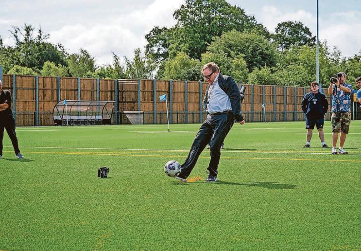 Kick-off for uni's 3G pitch that breaks new ground