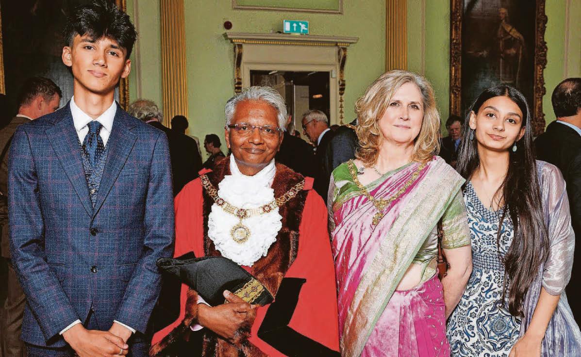 Proud day as first city mayor of Indian heritage takes up office