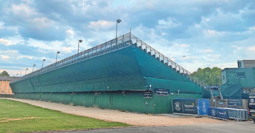 Club given permission to keep stand over summer