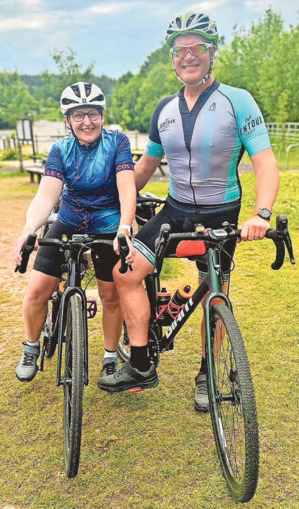 'I'm proof that you can live an active life with cancer'