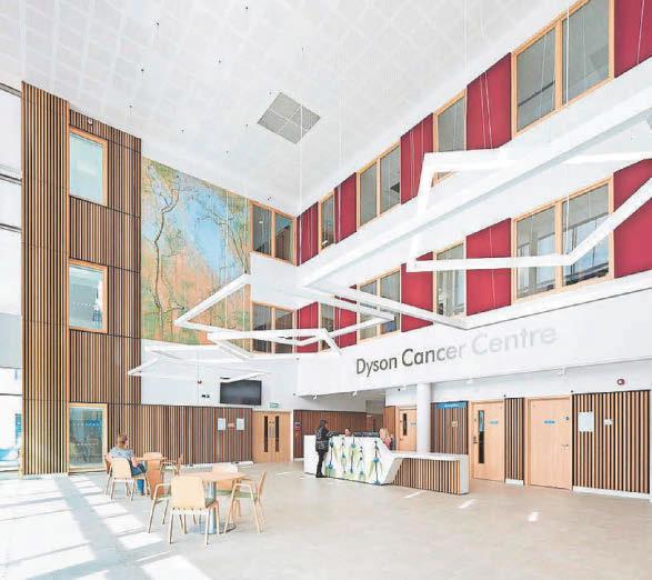 Cancer centre's 'uplifting environment' wins award