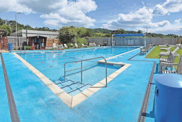 Time to take the plunge as heated pool at RUH opens