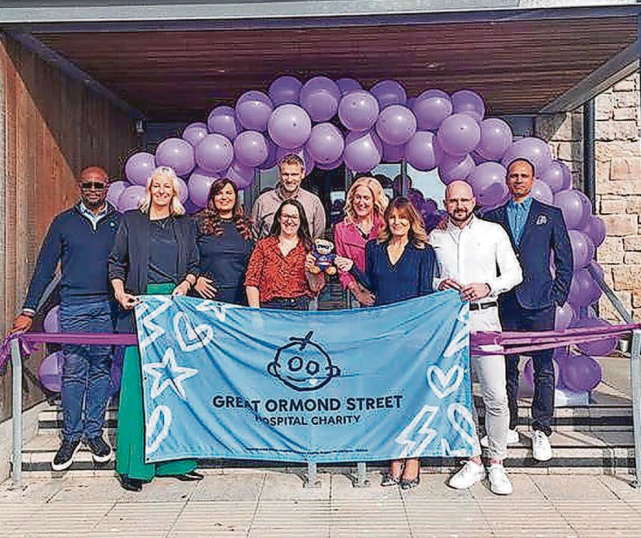 Hotel team launches fundraising scheme for children's cancer centre