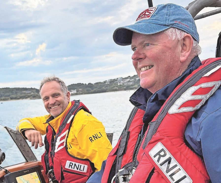 Volunteer who 'saved and inspired lives' steps down from lifeboat role