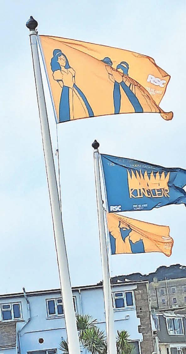 Students' artwork flies the flag for Royal Shakespeare Company