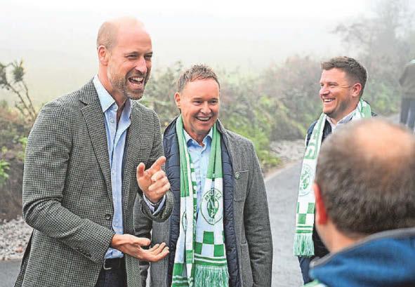 Duke of Cornwall opens new access road for football club despite delay